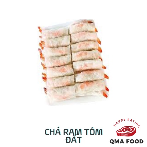 Chả Ram Tôm Đất Bình Định ( Sz tôm lỡ, 45-50 cuốn/500g)