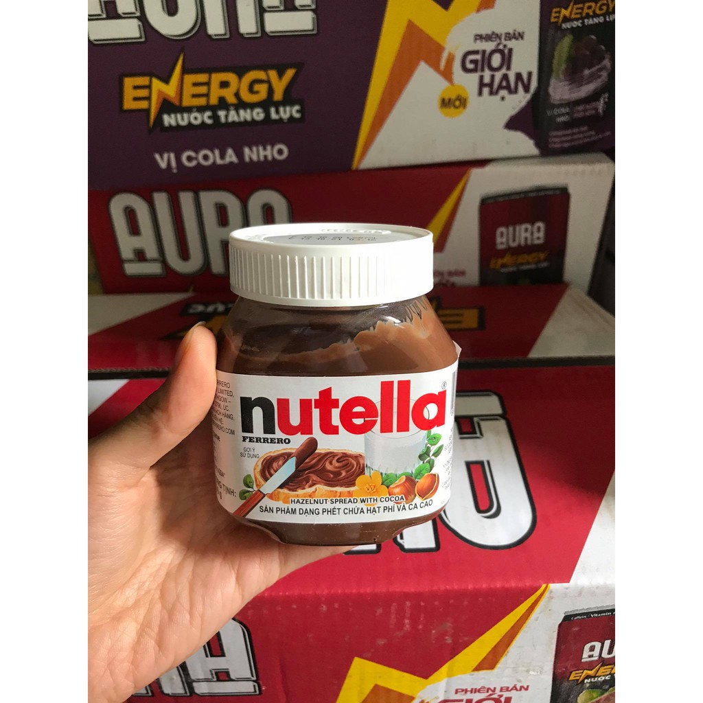 Hộp Nutella 200G Chứa Hạt Phỉ Và Cacao