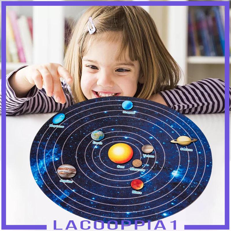 Hệ Thống Năng Lượng Mặt Trời Lacooppia1] Tám Hành Tinh Đồ Chơi Nhận Thức Cho Trẻ Mới Biết Đi