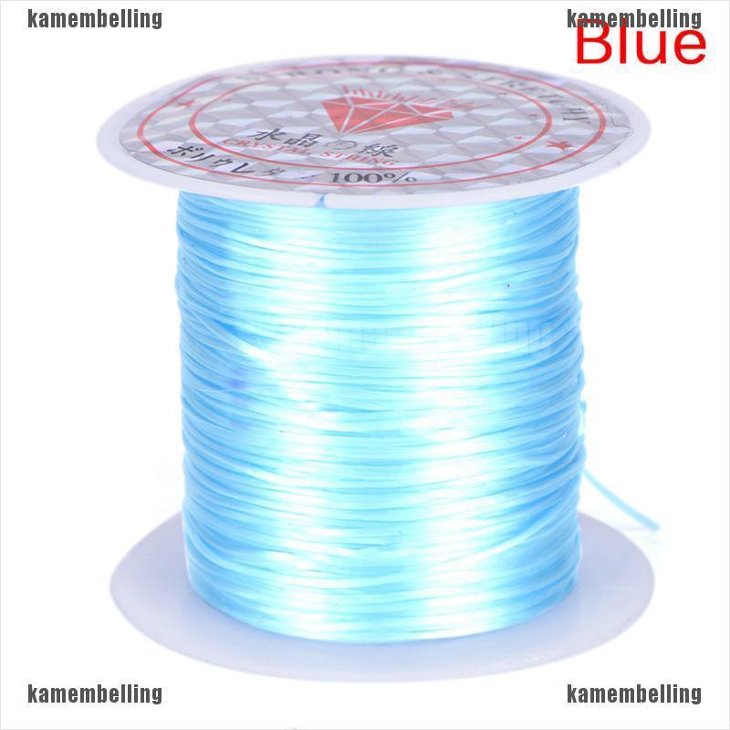 Cuộn Dây Xỏ Hạt Pha Lê Co Giãn 0.8mm Dùng Làm Trang Sức Thủ Công DIY