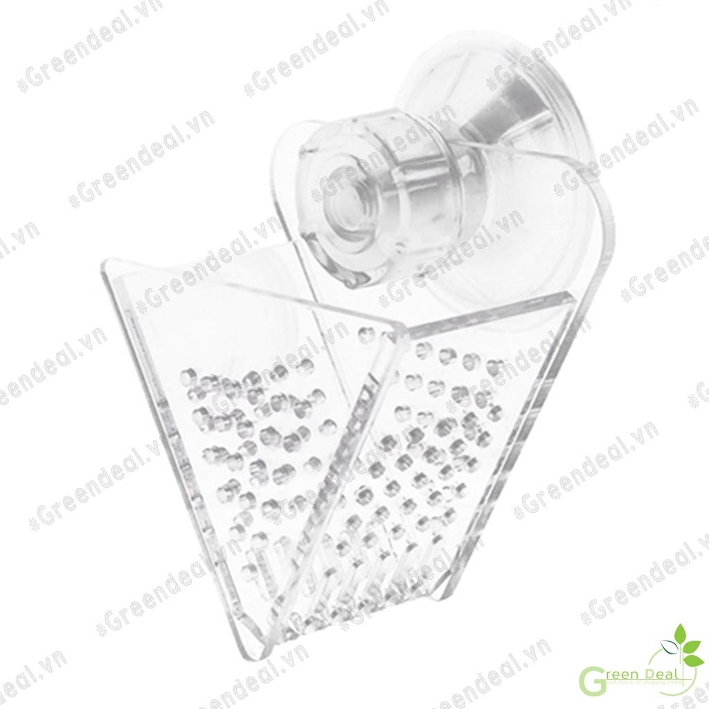 EBI VN - Cốc đựng trùn Arcylic (Tam giác) | Phụ kiện cho cá cảnh thủy sinh