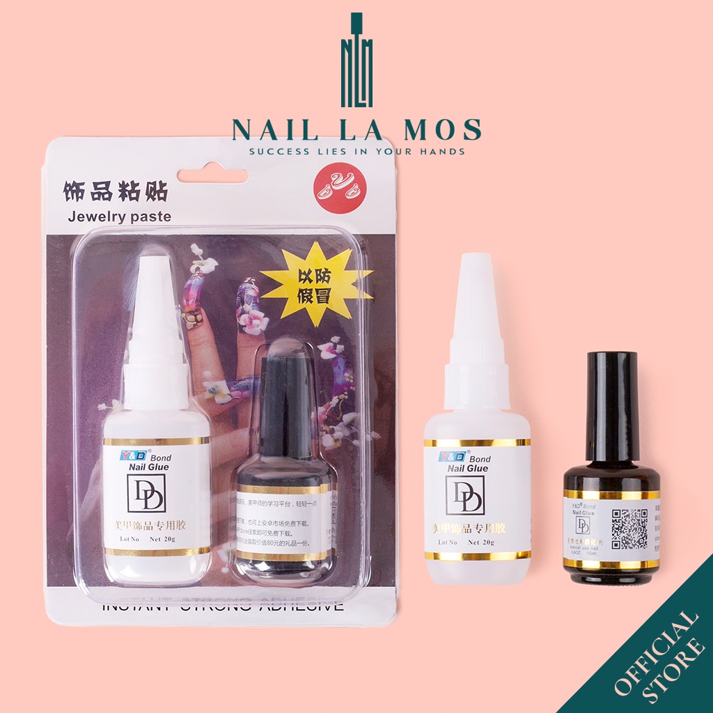 Keo dán móng DD chính hãng siêu chắc, đính đá siêu bền - keo bê tông đa năng chuyên dụng cho dân làm móng