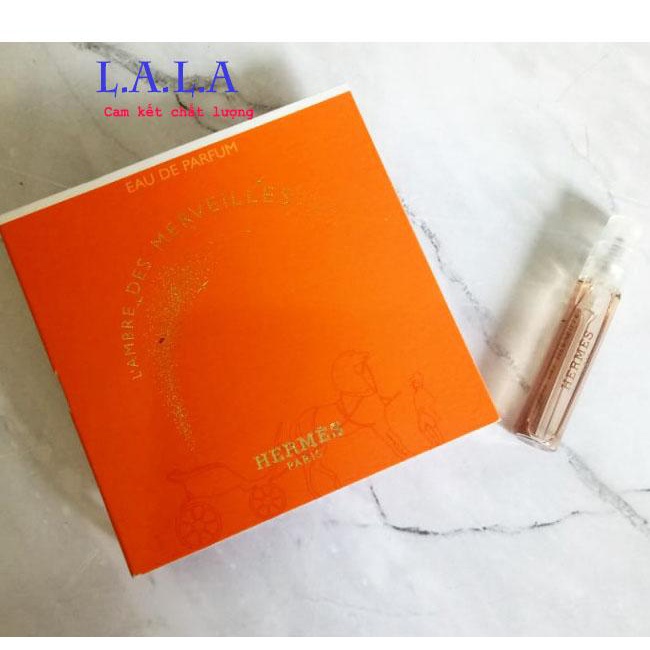Nước hoa Herrmes L'ambre des Merveilles EDP hermes 2ml
