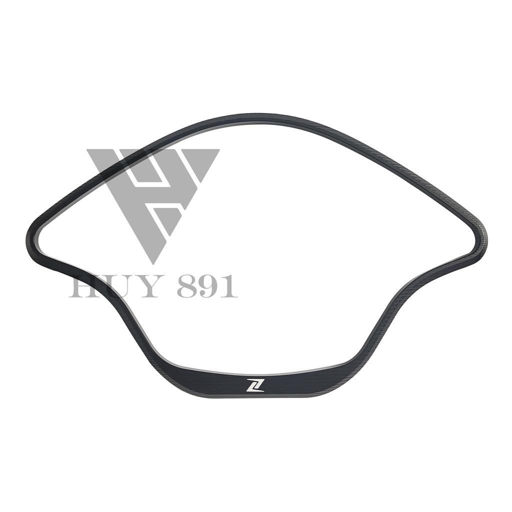 Viền đồng hồ nhôm CNC Logo Z cho xe Vespa Sprint Primavera Notte