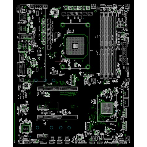 Sơ đồ mạch Boardview MS-7B93 MS 7B93 dùng cho thợ sửa chữa