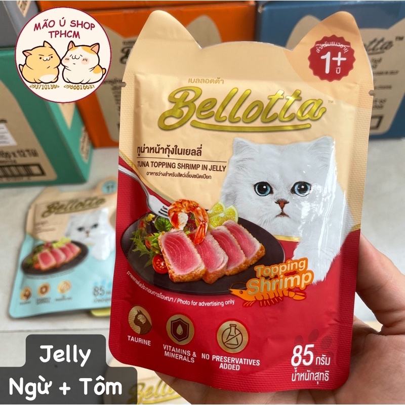[COMBO 12-60b] PATE BELLOTTA GÓI 85G CHO MÈO