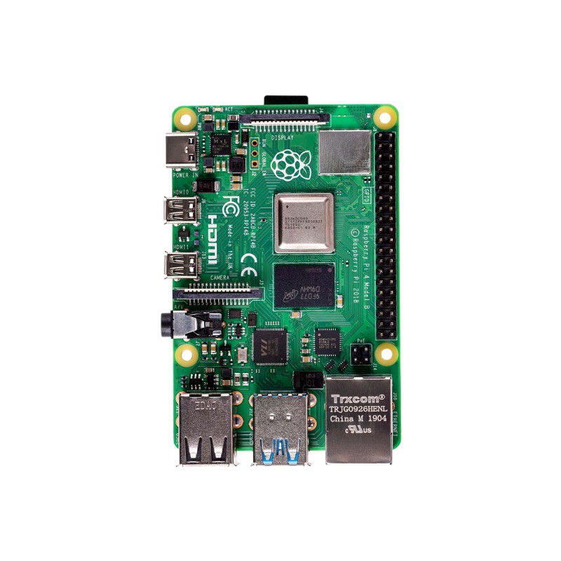 Máy Tính Raspberry Pi 4 1GB/2GB/4GB Made In UK, Bảo Hành 1 đổi 1