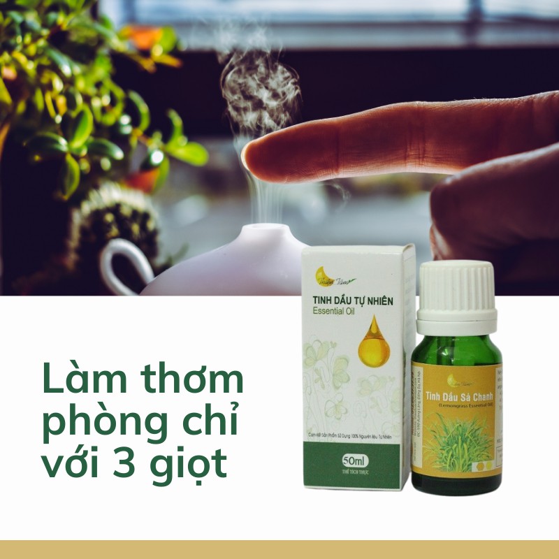 Tinh dầu sả chanh Thiện Tâm  🍃 Tinh dầu sạch 💯10ml / 30ml / 50ml 🍃 Lemongrass Essential