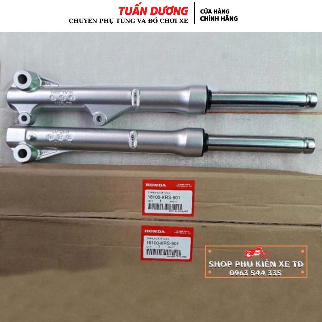 Phuộc trước Wave S110, Future Fi thắng đĩa và thắng cơ - giảm sóc trước wave cho phanh cơ và phanh đĩa