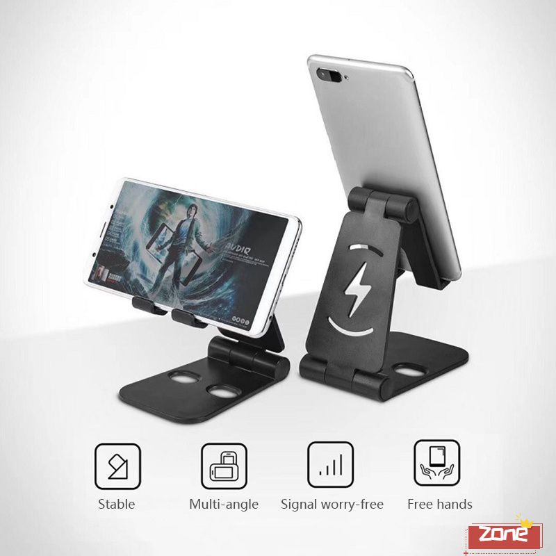 Giá Đỡ Kẹp Điện Thoại Cho Ghế Ngồi Máy Tính Để Bàn Cho Máy Tính Bảng IPAD Đế Sạc Đôi Điều Chỉnh Kệ 'Vùng