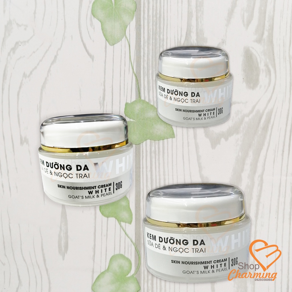 Kem dưỡng da white sữa dê và ngọc trai Thorakao 30g