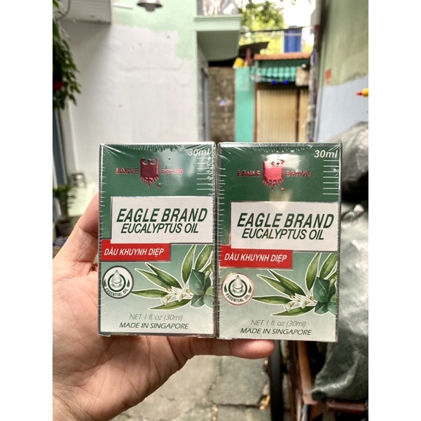 Combo 2 Chai dầu khuynh diệp EAGLE BRAND 2 nắp cho bé 30ml Chính Hãng