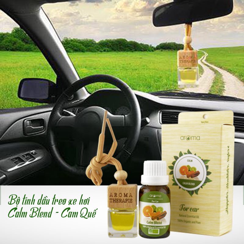 Tinh dầu Treo Xe hơi Cam Quế Aroma Car 15ml