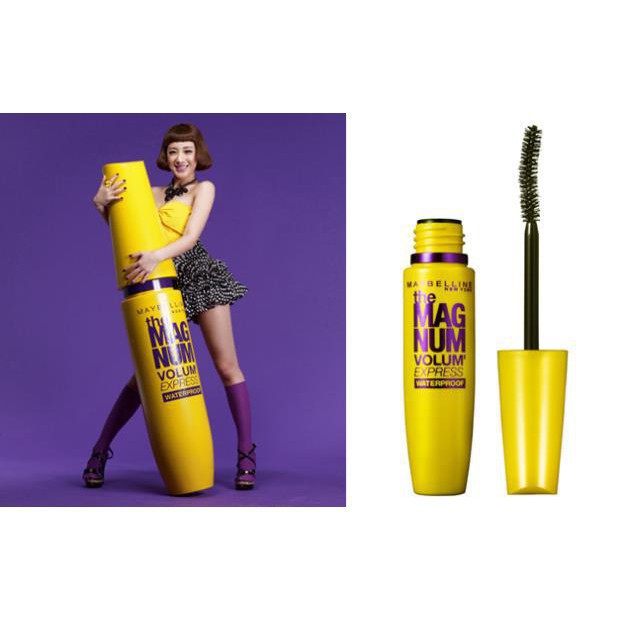 Mascara Maybelline Magnum LÀm Cong Dầy Dài Mi Hàng Chuẩn  HOT