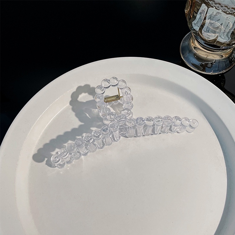 Kẹp Tóc Trong Suốt Nhiều Màu Phong Cách Hàn Quốc Cho Nữ