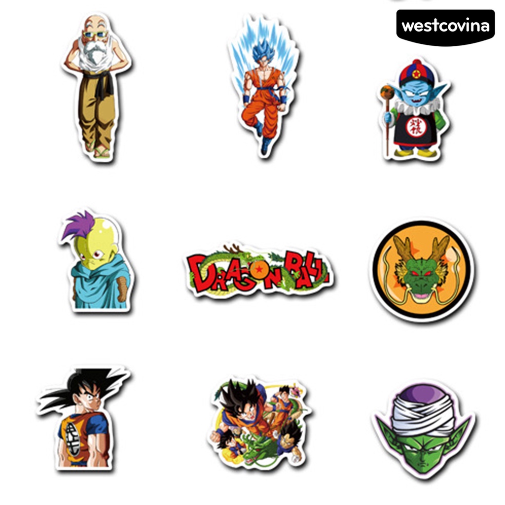 [Hot]✍Sticker Dán Hành Lý Hình Anime Dragon Ball Graffiti Chống Nước