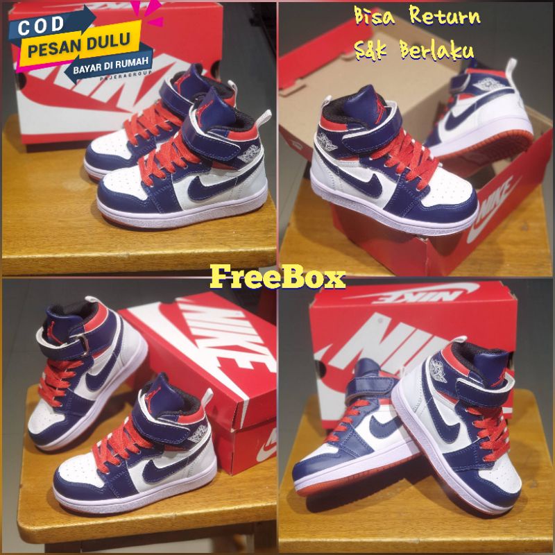 Giày Thể Thao Nike Air Jordan 1 Chất Lượng Dành Cho Bé