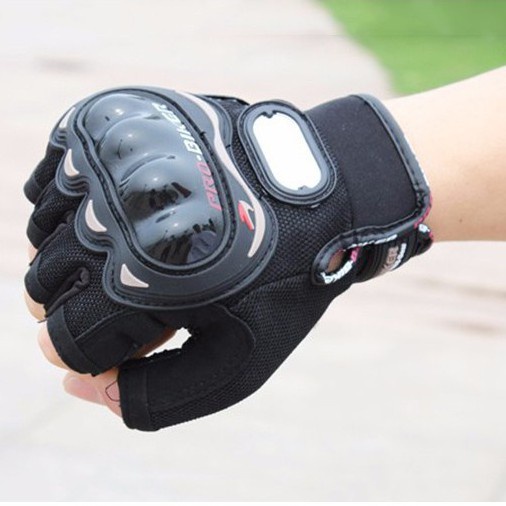 Găng Tay Đi Xe Máy Cho Dân Phượt, Găng Tay Nam Probiker Cụt Ngón