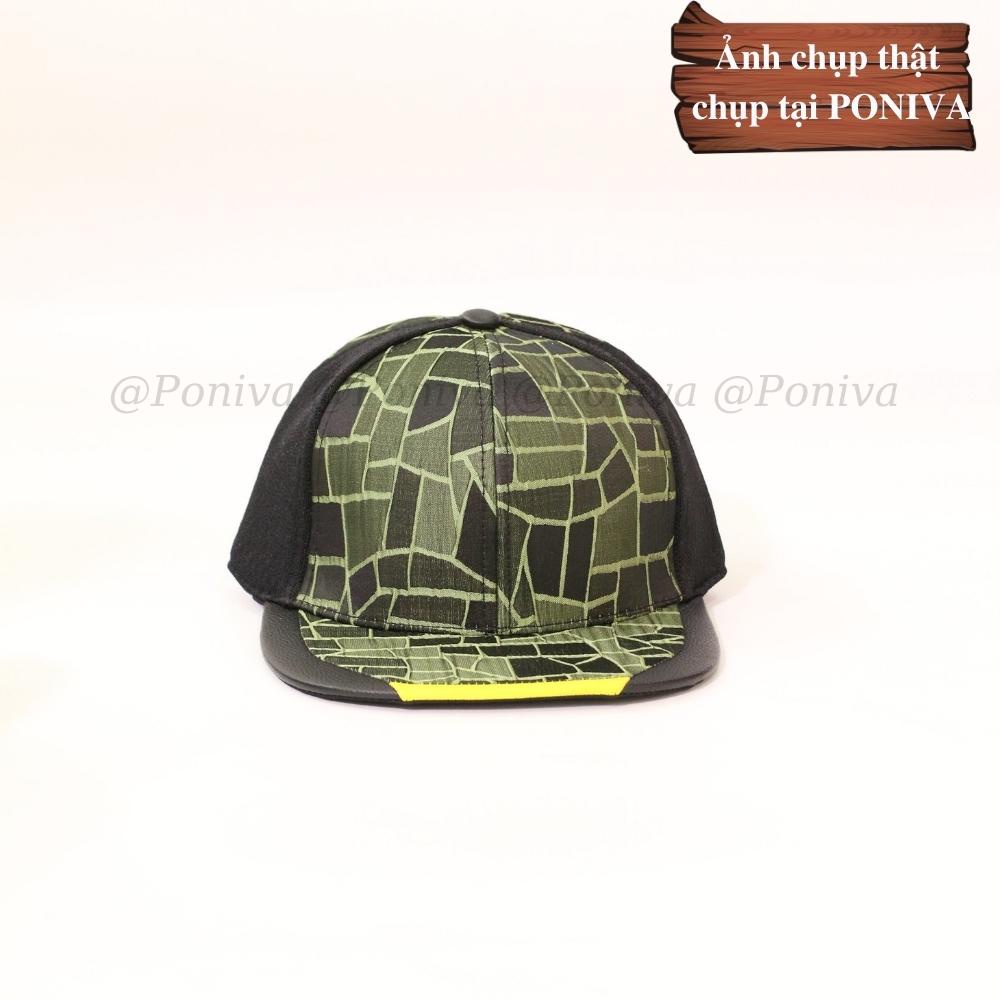 Mũ lưỡi trai ❤️ Nón kết HIPHOP phối khối màu form unisex HH01 phong cách Ulzzang Thời trang PONIVA siêu hot