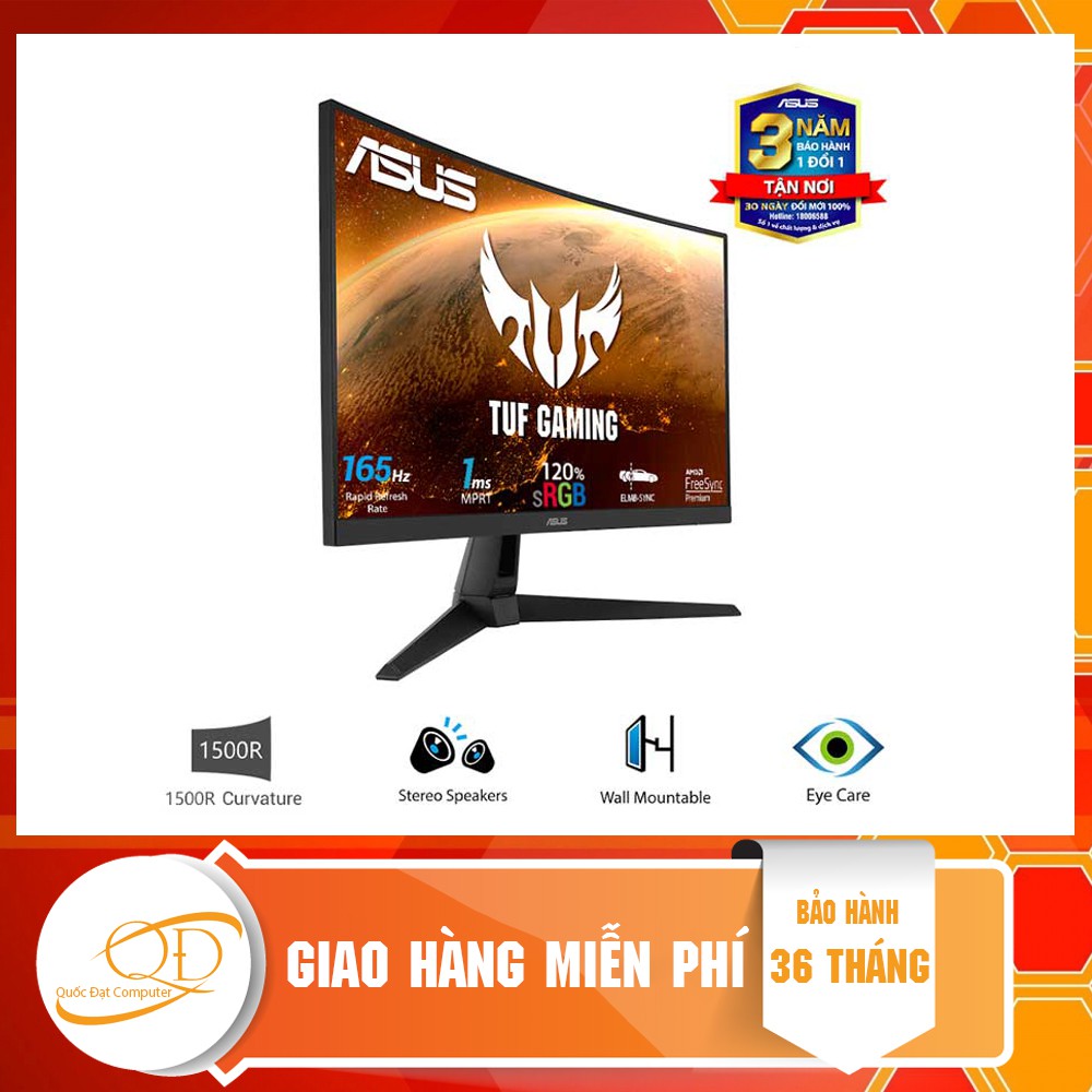 Màn hình Game Asus TUF GAMING VG27VH1B 27 inch FHD 165Hz | BigBuy360 - bigbuy360.vn