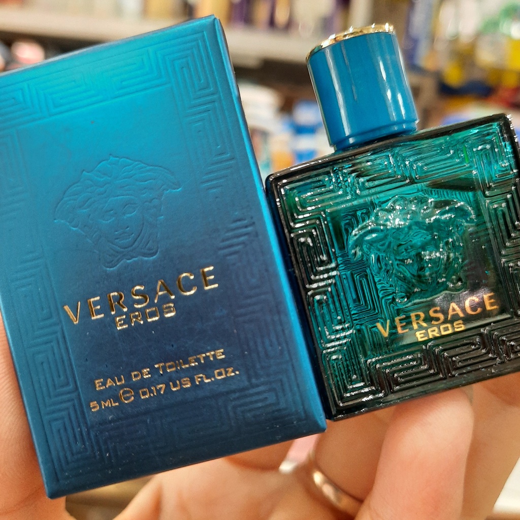 Nước hoa mini nam Versace Eros xanh 5ml