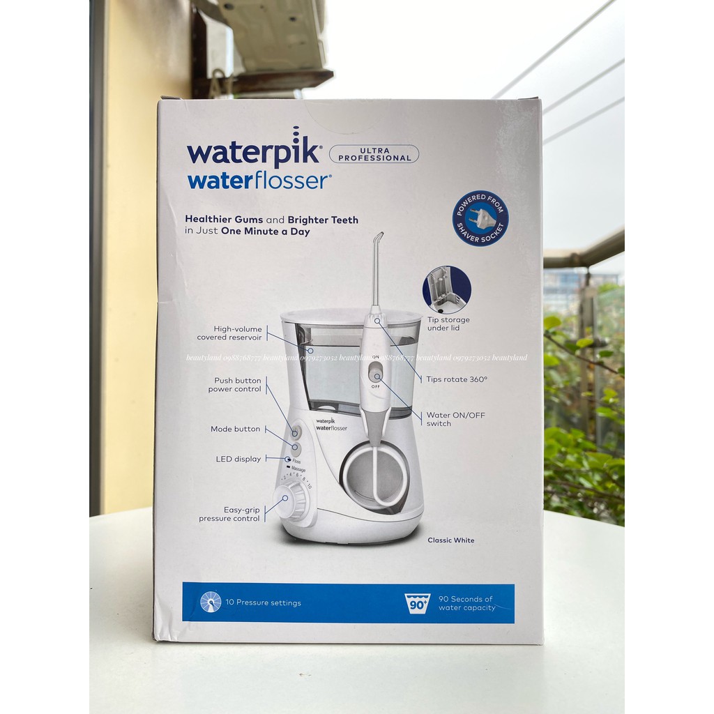 [ CHÍNH HÃNG ] Máy tăm nước Waterpik WP-660 - Dùng nguồn điện 220v