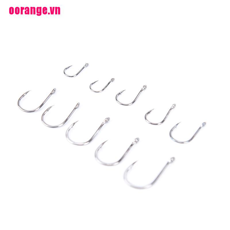 Bộ 100 Móc Câu Cá Bằng Thép Không Gỉ Cao Cấp