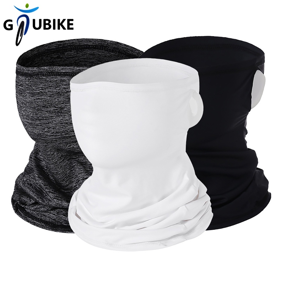 GTUBIKE Khăn choàng che mặt GTUBIKE vải lụa chống tia UV tiện dụng