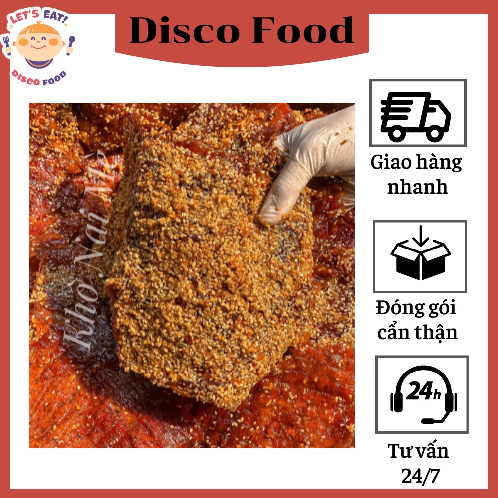Khô Nai Mè (Heo giả nai), hàng loại 1 | Disco Food - Thế Giới Đồ Ăn Vặt - Ăn Vặt Sài Gòn.