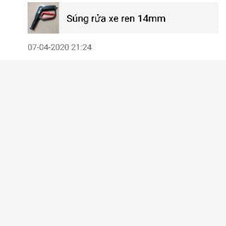 Súng rửa xe ren 14mm