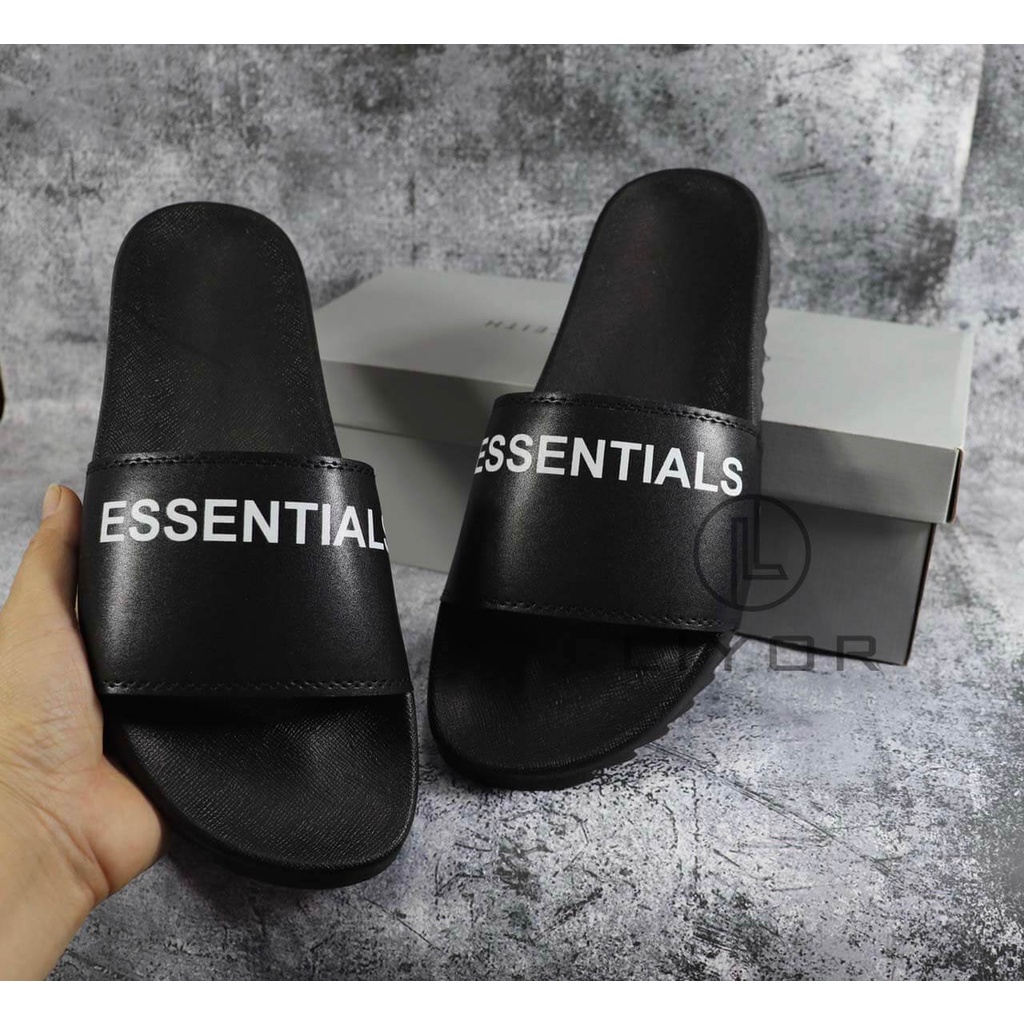 Dép quai ngang nam nữ, dép đúc Liyorstore chữ in đơn giản - DL003