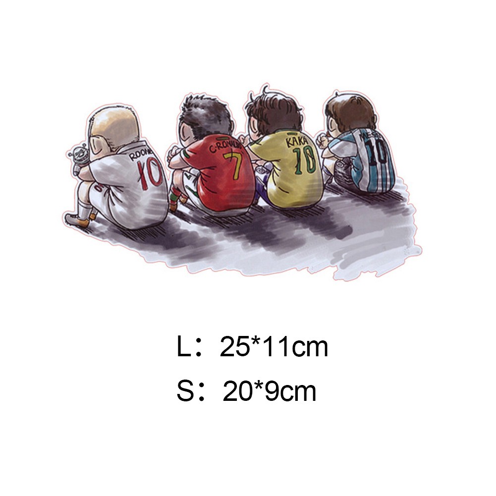 Miếng dán trang trí xe hơi họa tiết hoạt hình dễ thương chống thấm nước