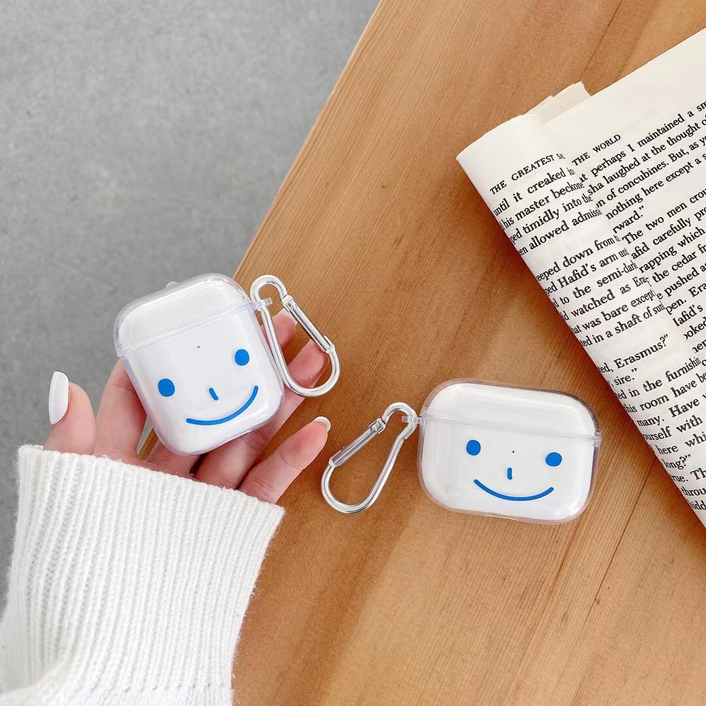 Vỏ Bảo Vệ Hộp Đựng Tai Nghe Airpods Pro Hình Mặt Cười Sáng Tạo Kiểu Nhật Hàn Ốp | BigBuy360 - bigbuy360.vn
