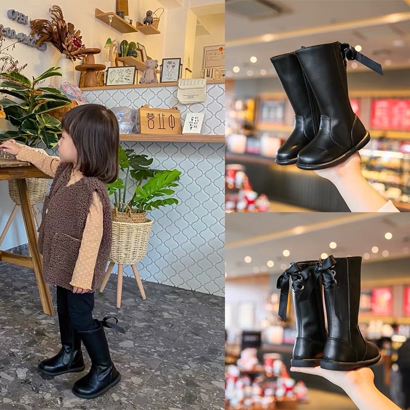 BOOT CAO CỔ CHO BÉ GÁI TỪ 1-18 TUỔI |TAHISHOP| ( có sẵn size 23)