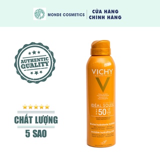 Xịt chống nắng Vichy 200ml dạng phun sương