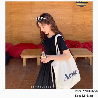 Túi tote “Acme”.
