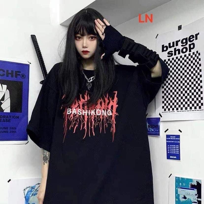 [ SALE HÓTÁo phông Bashikong. Chất liệu đẹp co giãn thoáng mát, hình in to đẹp rõ nét- ZADOLA FASHION