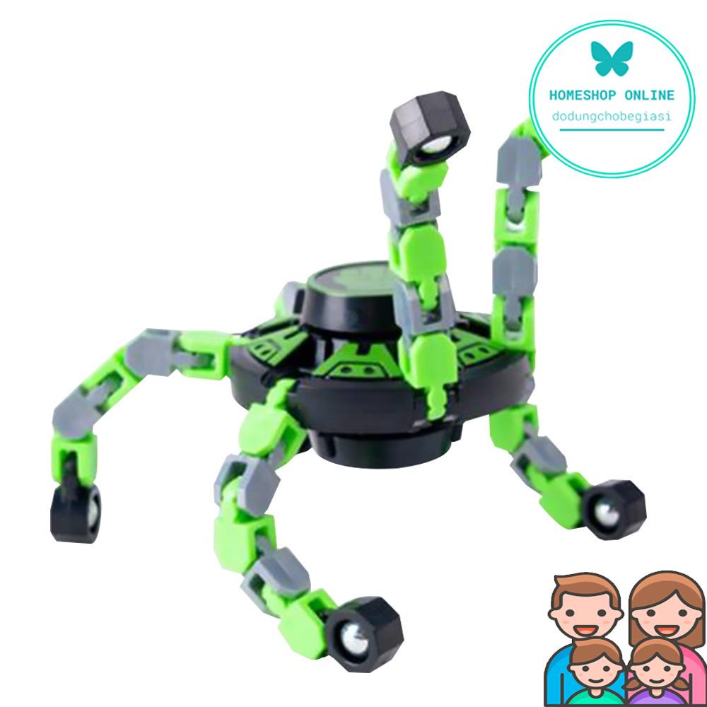Con Quay Đồ Chơi Spinner Robot Biến Hình Gấp Ra Thu Nhỏ Thông Minh Cho Bé Fidget Spinner DIY Toy HOME SHOP ONLINE