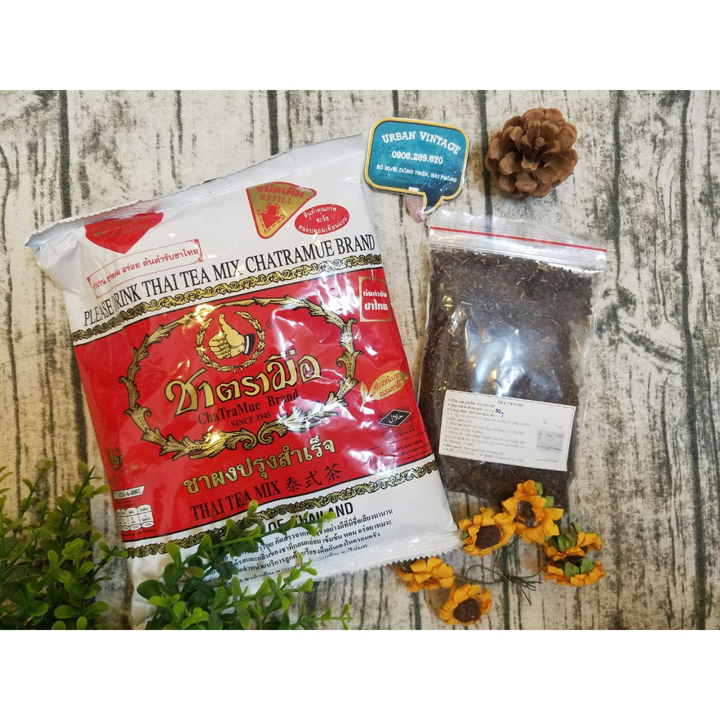 Trà Thái đỏ 50g (nguyên liệu pha trà sữa)
