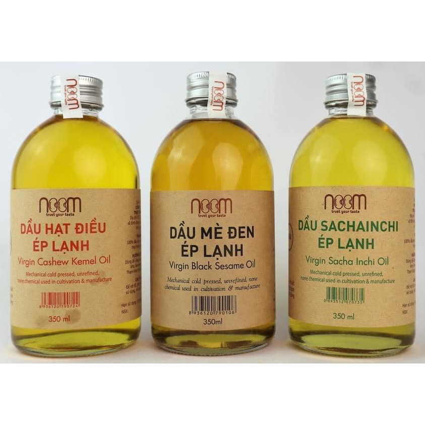 Dầu mè đen ép lạnh Noom chai 100ml