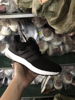 Giày sneaker Ultra Boost đen boost trắng 4.0 nam nữ
