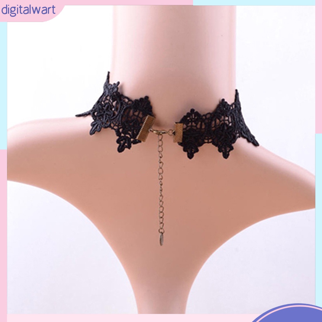 Vòng cổ choker đính đá phong cách thời trang cổ điển cho nữ