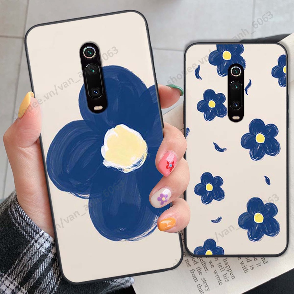 Ốp lưng Xiaomi Redmi K20 / MI 9T in hình hoa, gấu rich bear nghệ thuật, thời trang