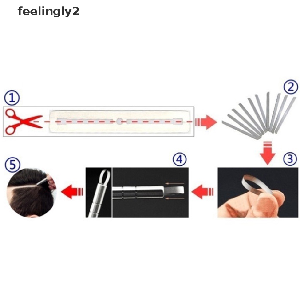 1 Set Bút Khắc Tạo Kiểu Tóc + 10 Lưỡi Tông Đơ Chuyên Nghiệp