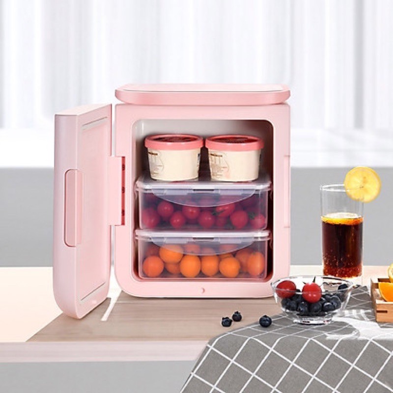 Tủ lạnh mini Baseus 6 Lít Công suất 45W 2 Chiều Nóng Lạnh Igloo Mini Fridge for Students