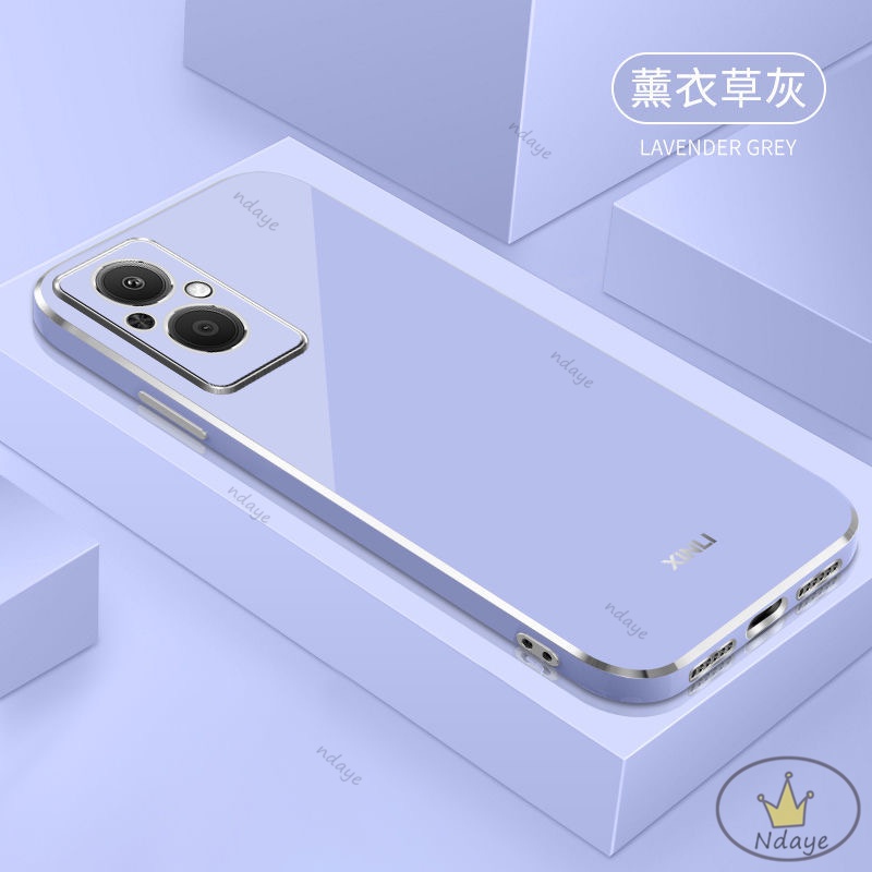 Ốp Lưng Reno7Z A53 A33 A92 A52 A15 A15S A16 F9 A5S A7 A12 R17PRO Ốp Điện Thoại Màu Trơn Hình Máy Ảnh Cho OPPO RENO7Z NDYZB