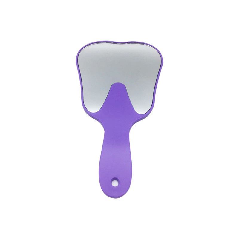 Gương Soi Răng Hình Chiếc Răng Bằng Kính 6 Màu Làm Quà Tặng Nha Khoa