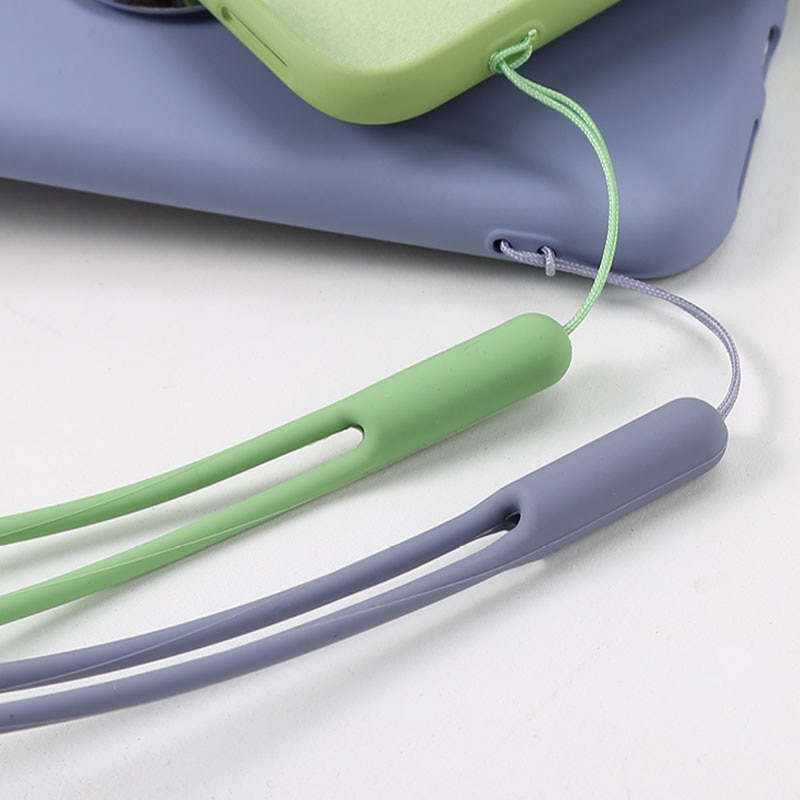 Dây đeo đIện thoại bằng silicon tiện lợi cho iPhone/Xiaomi