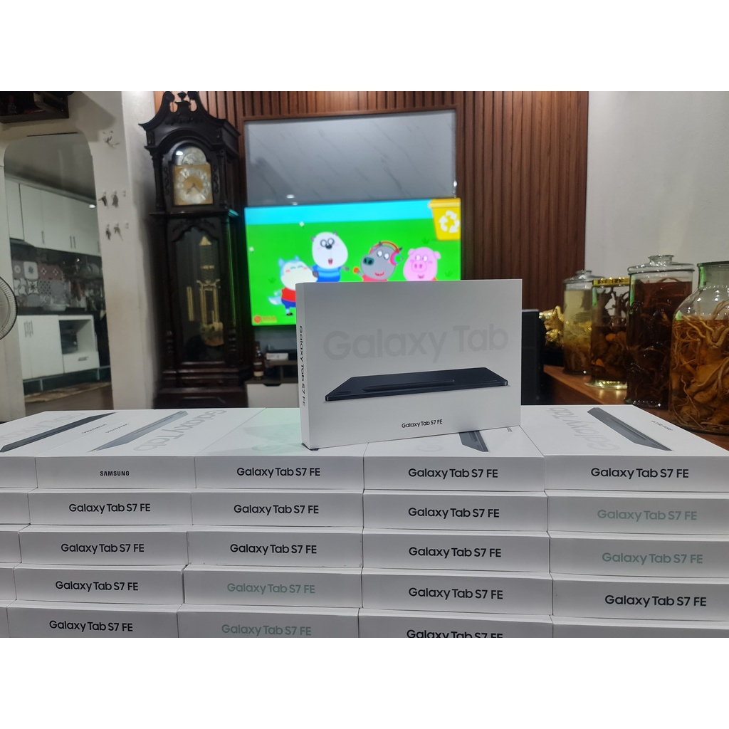 [Mã 151ELSALE hoàn 7% xu đơn 300k] Máy tính bảng Galaxy Tab S7 FE SM-T735 Kèm bao da bàn phím Hàng chính hãng | BigBuy360 - bigbuy360.vn