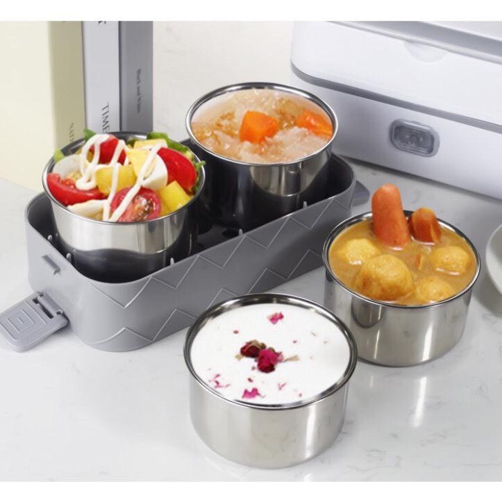 Hộp cơm giữ nhiệt lõi inox 1 tầng - 2 tầng Lunch Box -Hộp cơm giữ nhiệt - Hộp cơm văn phòng